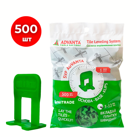 Основа СВП ADVANTA 1 мм (500 шт./уп.) (344022)