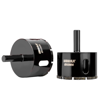 Алмазная коронка BIHUI Ceramics PRO 55 мм под дрель (DBW55)