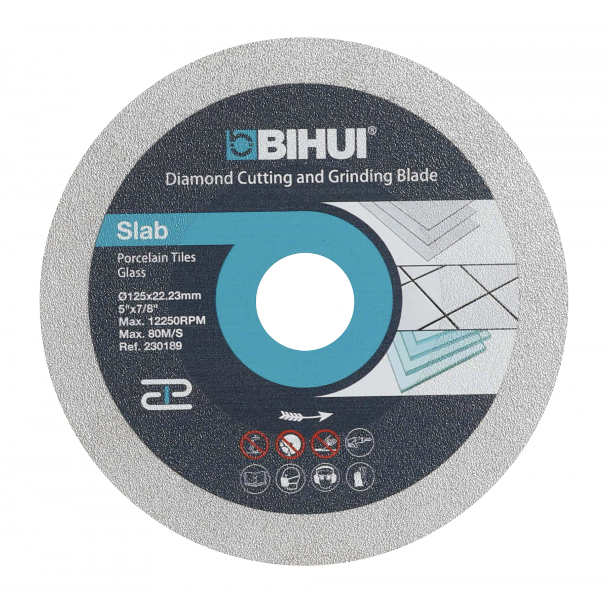 Диск алмазный BIHUI POLISH DRY 115x1,0x22,23 мм (DPG115)