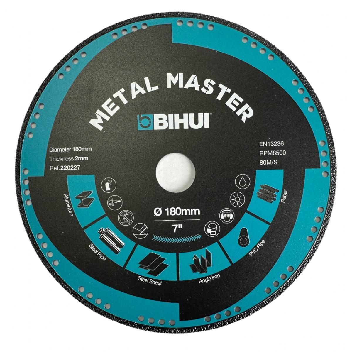 Диск алмазний BIHUI METAL MASTER 180x1,8x22,23 мм (DSBC180)