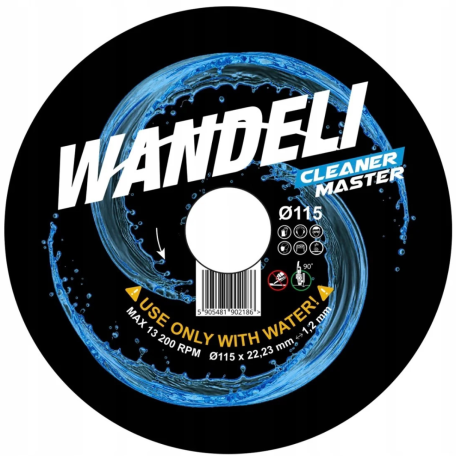 Алмазный диск WANDELI CLEANER MASTER 115×1,2×22,23 мм  (DSKWCM)