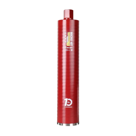 Коронка алмазного бурения BYCON DDL RCS DRY 122х450 мм 1 1/4" UNC (2120122)
