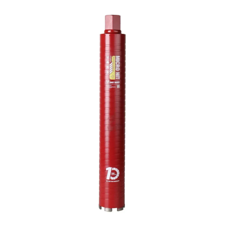 Коронка алмазного бурения BYCON DDL RCS DRY 92х450 мм 1 1/4" UNC (2120092)