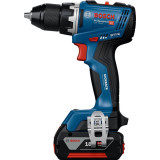 Аккумуляторная дрель-шуруповерт Bosch GSR 18V-65 Professional, 2 акб GBA 18V 5.0Ah та з/у GAL 18V-40, у кейсе L-BOXX 136 (06019N3203)
