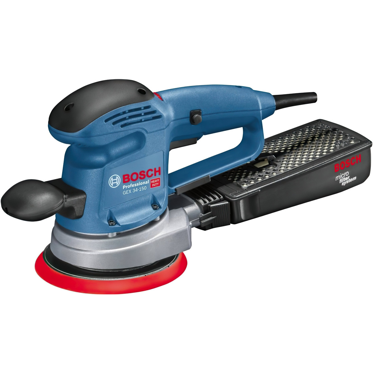 Ексцентрикова шліфувальна машина Bosch GEX 34-150 (0601372800)