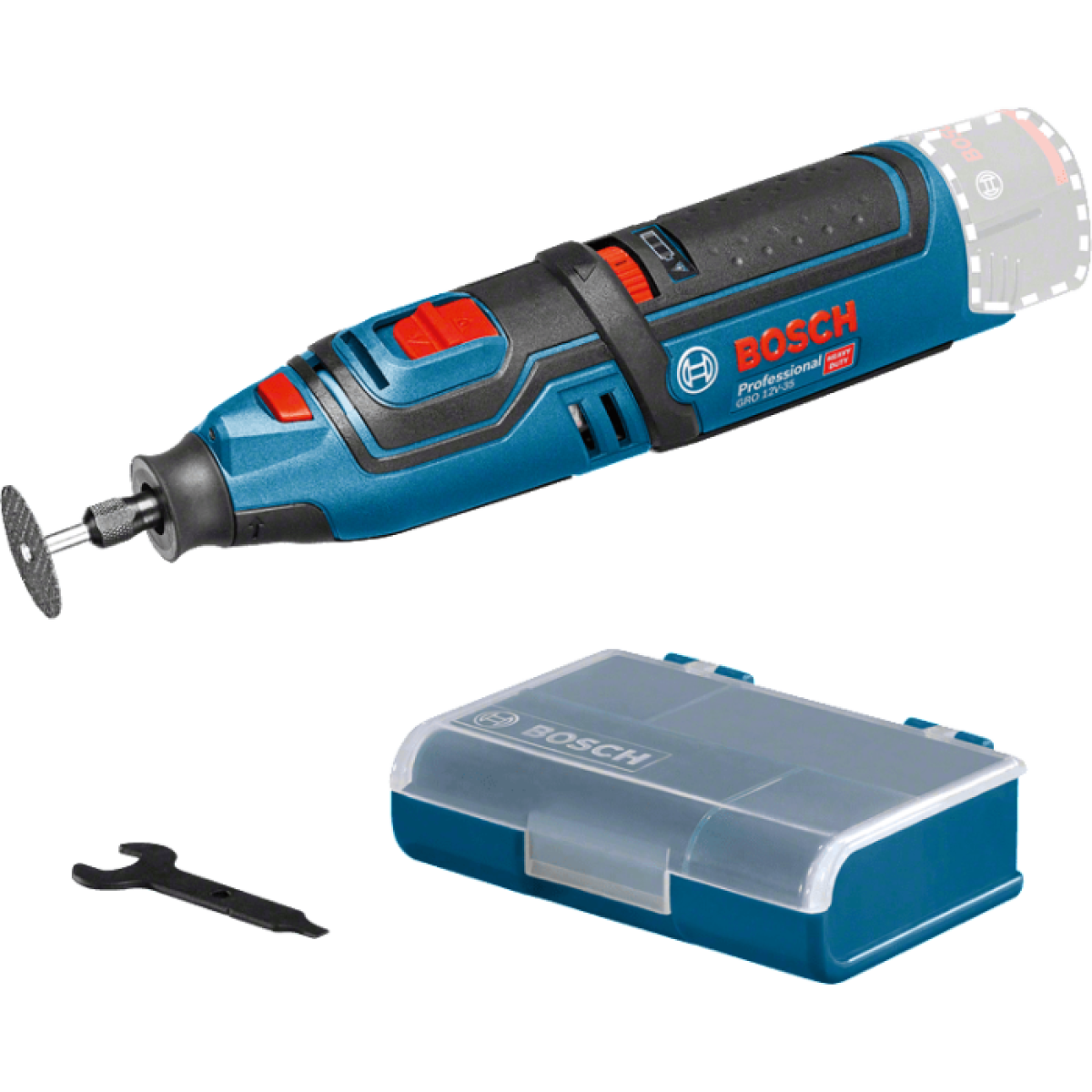 Акумуляторна бормашина Bosch Professional GRO 12V-35 без акм і з/п (06019C5000)