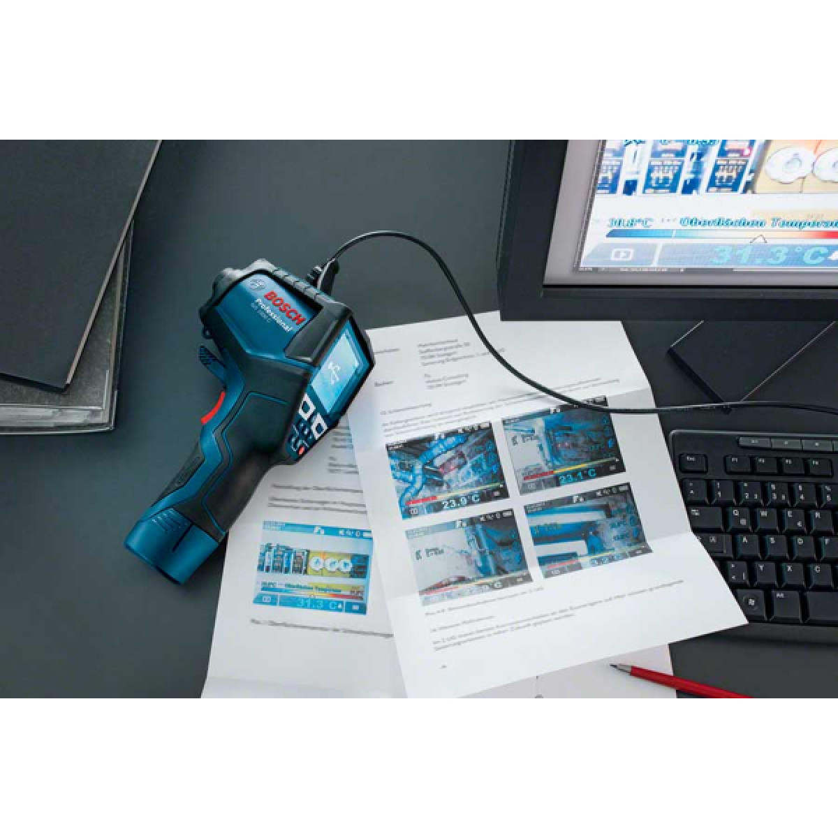 Термодетектор Bosch GIS 1000C (картонна коробка) (0601083300)