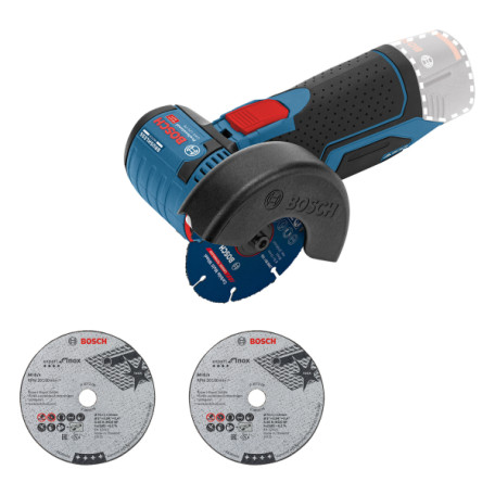 Болгарка аккумуляторная Bosch Professional GWS 12V-76 без акб и з/у (06019F2000)