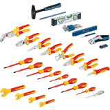 Набор инструментов для электрика Bosch Professional, 37 предметов, в кейсе L-BOXX 136 (1600A02NG4)