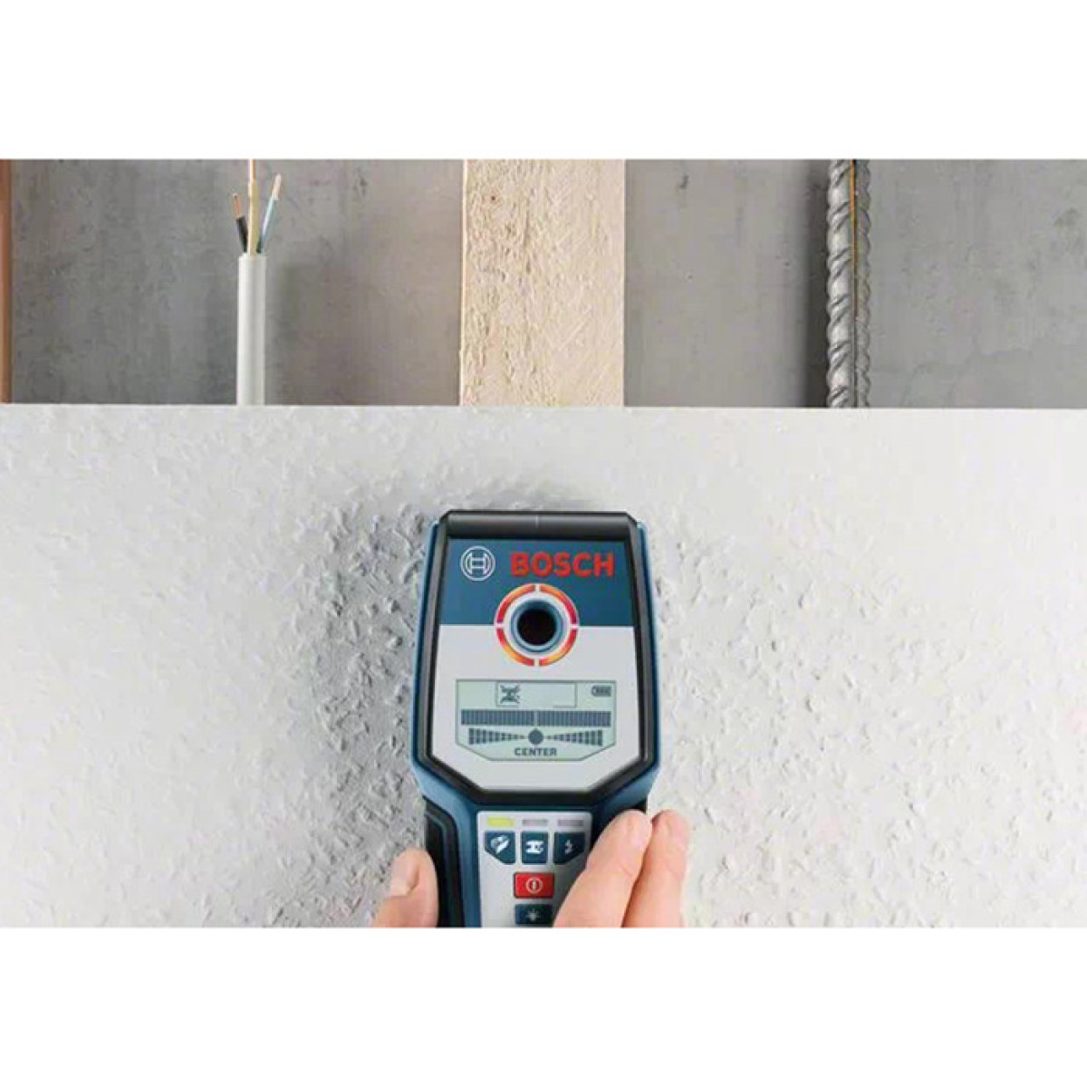 Металлоискатель Bosch Professional GMS 120 с чехлом (0601081000)
