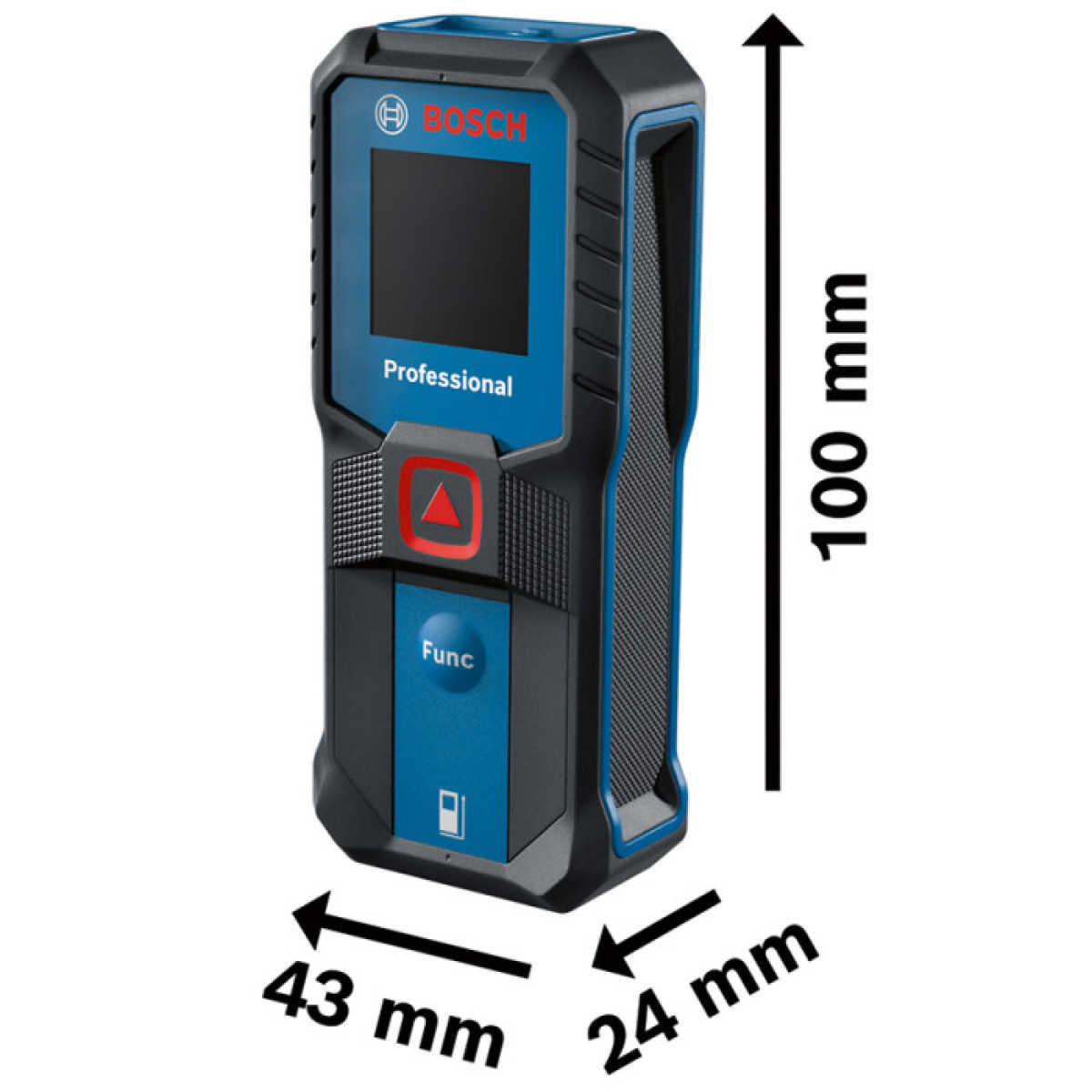 Лазерний далекомір Bosch Professional GLM 25-23 з 2 акб 1,5 V LR03 (0601072W00)