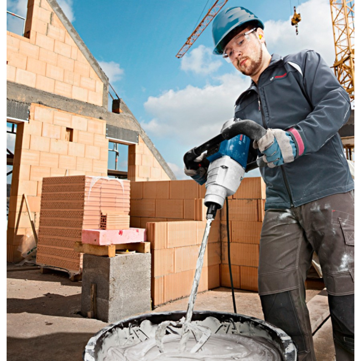 Електроміксер Bosch Professional GRW 18-2 E (06011A8000)
