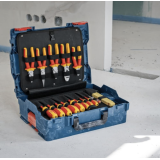Набор инструментов для электрика Bosch Professional, 37 предметов, в кейсе L-BOXX 136 (1600A02NG4)