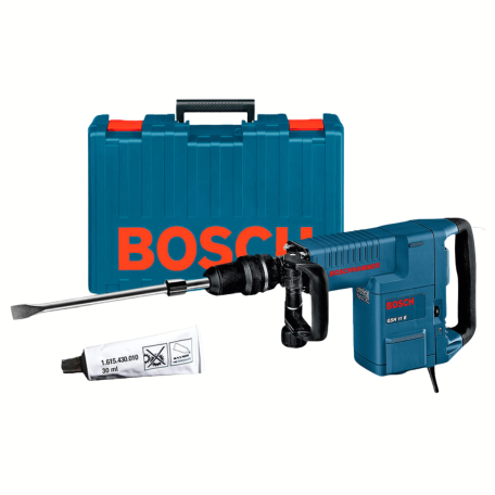 Отбойный молоток Bosch Professional GSH 11 E с плоским зубилом в кейсе (0611316708)