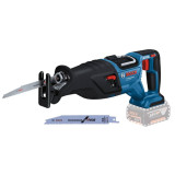 Сабельная пила Bosch Professional GSA 185-LI, + 2 полотна, без АКБ и ЗУ (06016C0020)