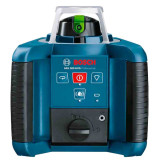 Ротаційний лазерний нівелір Bosch Professional GRL 300 HVG у валізі з приймачем LR1, пультом RC1, тримачем WM 4, акб, ж/п, окулярами, мішенню (0601061701)
