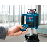 Ротаційний лазерний нівелір Bosch Professional GRL 250 HV в кейсі з пультом RC1, окулярами, мішенню (0601061600)