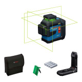 Лазерный линейный нивелир Bosch GLL 80-33 G Professional с батарейками, держателем LB 10 и аксессуарами (0601065500)