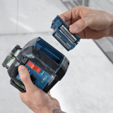 Лазерный линейный нивелир Bosch GLL 80-33 G Professional с батарейками, держателем LB 10 и аксессуарами (0601065500)