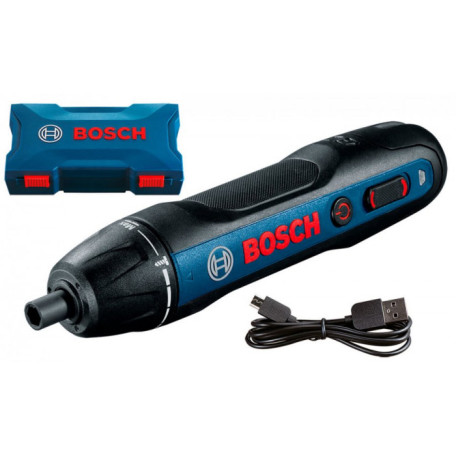 Аккумуляторная отвертка Bosch Professional GO 2 в кейсе (06019H2103)