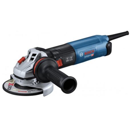 Угловая шлифмашина Bosch Professional GWS 17-125 S с регулировкой, антивибрационной рукояткой и пылевым фильтром (06017D0300)