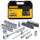 Набор торцевых головок и бит DeWALT, 1/4, 37 предметов (DWMT19238-1)