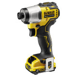 Шуруповерт аккумуляторный ударный безщеточный DeWALT (DCF801D2)