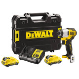 Шуруповерт аккумуляторный ударный безщеточный DeWALT (DCF801D2)