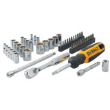 Набор головок и бит DeWALT DWMT81610-0, 1/4, 50 предметов (DWMT81610-0)