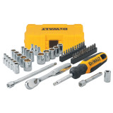 Набор головок и бит DeWALT DWMT81610-0, 1/4, 50 предметов (DWMT81610-0)