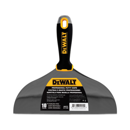 Шпатель DeWalt 10" 254 мм полукруглый с мягкой рукояткой (2-146)