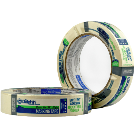 Малярна стрічка (скотч) BLUE DOLPHIN 25ммх50м (22119)