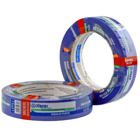 Малярная лента (скотч) BLUE DOLPHIN 25ммх50м (14 дней) (01-1-01-EN)