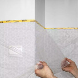 Защитная укрывочная пленка с малярной лентой DOLPHIN Washi Ultra Premium 210 см х 15 м (30035)