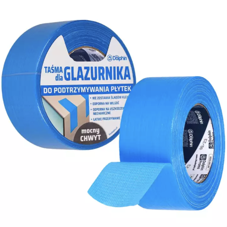 Лента плиточника DOLPHIN для фиксации плитки 48 мм × 40 м (DTPRBL_62116) 