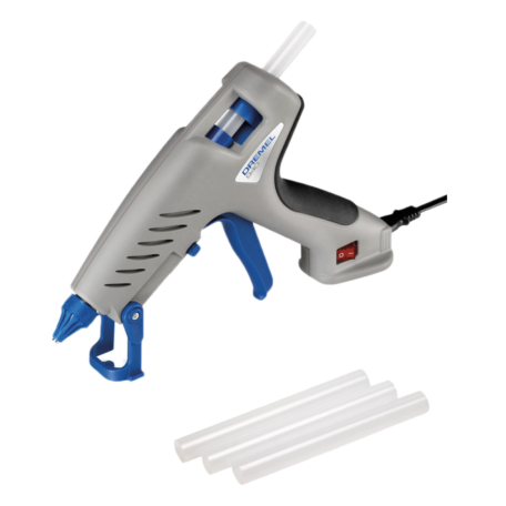 Клеевой пистолет Dremel 940 (940-3) с 3 стрежнями 11 мм (F0130940JC)