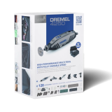 Багатофункціональний інструмент Dremel 4250 Platinum з 6 насадками та 128 аксесуарами в кейсі (F0134250JS)
