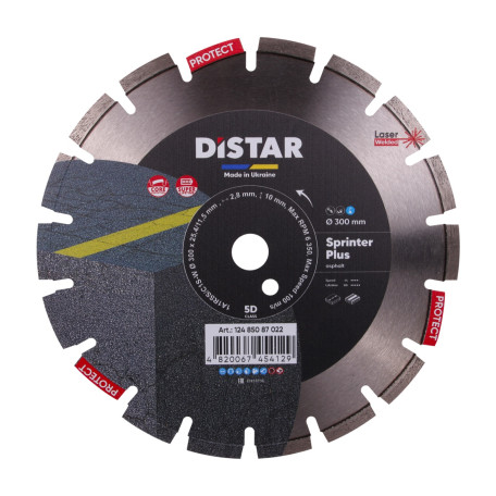 Алмазный отрезной диск Distar 1A1RSS 300 мм SPRINTER PLUS (12485087022)
