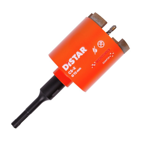 Алмазная коронка DISTAR DDS-W 72X70мм SDS + CS-X (10170085515)