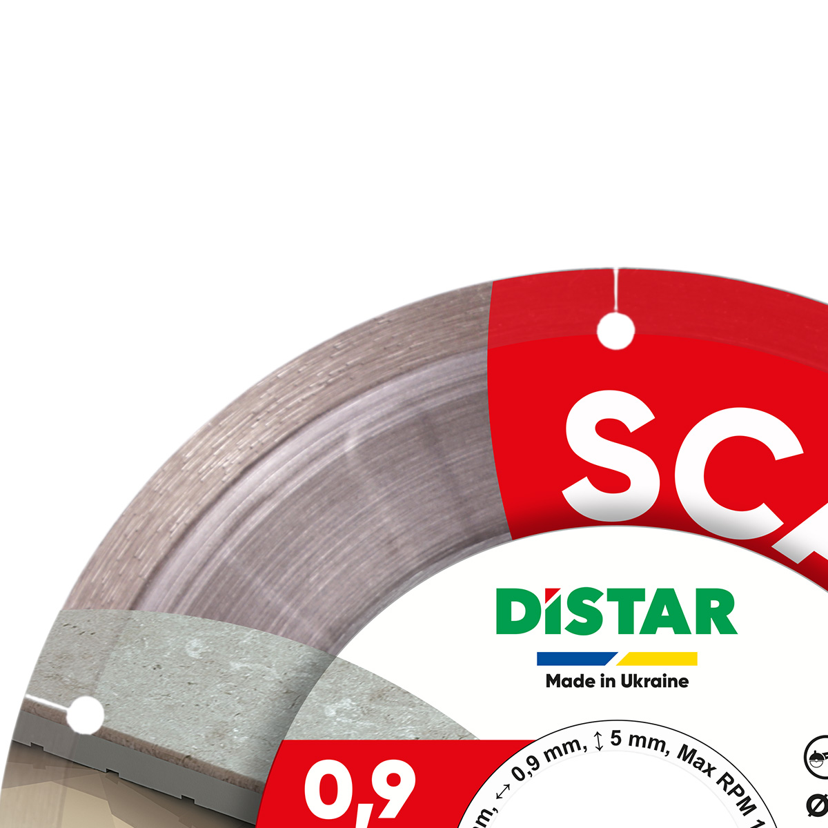 Диск алмазний DISTAR Scalpel 100 мм для сухого різання кераміки та керамограніту (11120158027)