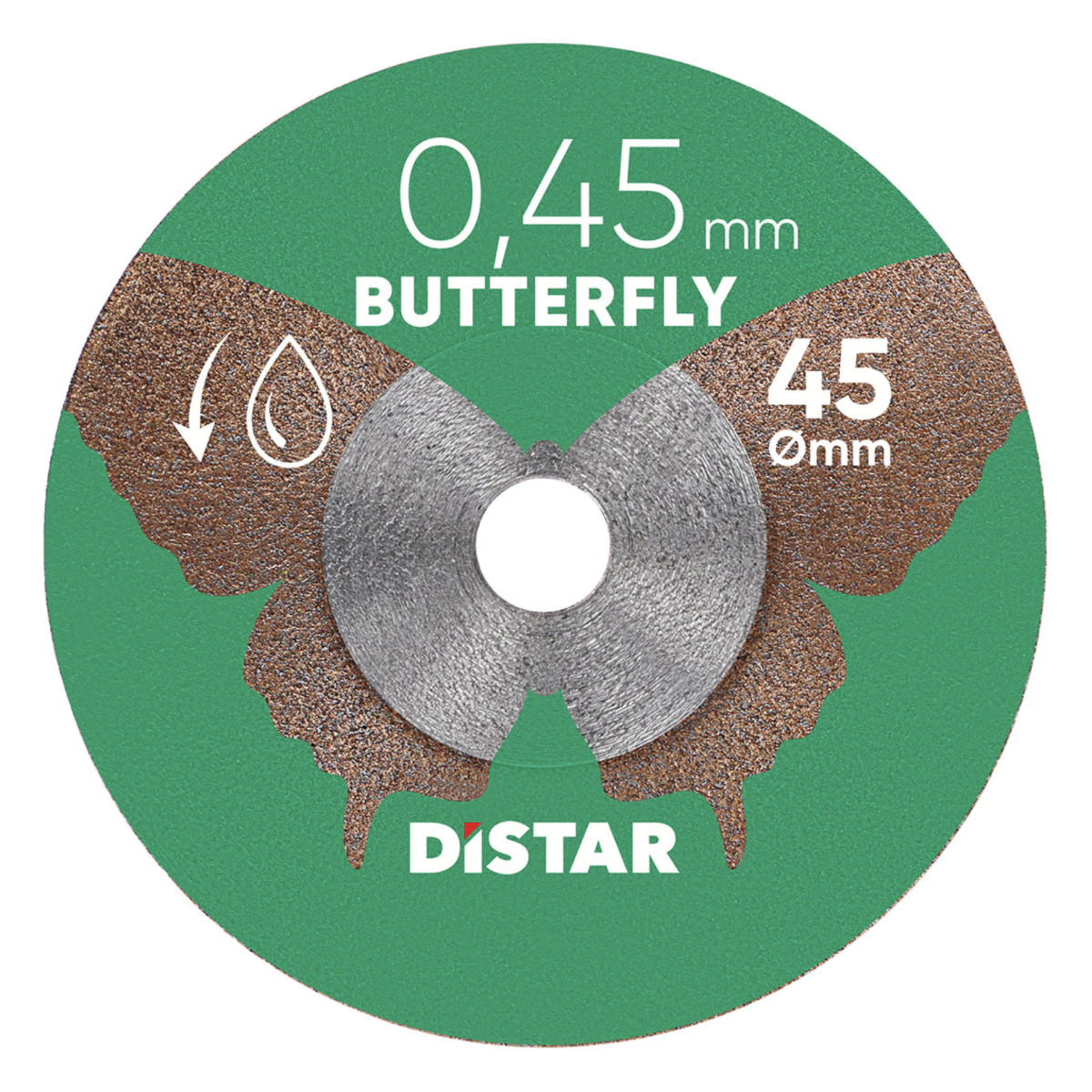 Ультратонкий алмазний диск Distar Butterfly 45×0,45×5,8H (11143158074)