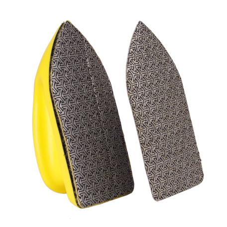 Губка полировальная алмазная ручная гальваническая HAND PAD PRO #120 (910637556179)