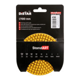 Алмазный гибкий шлифовальный круг Distar Standard на липучке №30 (910278018048)