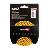 Алмазный гибкий шлифовальный круг Distar Standard на липучке №120 (910278018009)