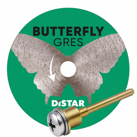 Алмазный диск Distar Butterfly 45x0,6x5,8F с держателем (11133053027)