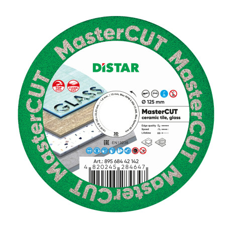 Диск алмазный Distar 125 мм 1A1R V MASTERCUT (89568442142)