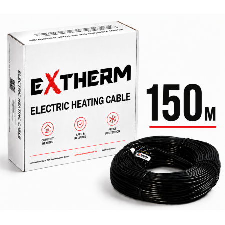 Двожильний нагрівальний кабель EXTHERM ETC ECO, 150 м (ECO20-3000)