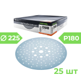 Шлифовальные круги Festool STF D225/128 P180 GR/25 Granat 25 шт. (205660)