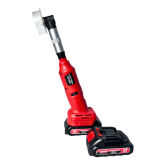 Угловая аккумуляторная шлифмашина FIXTOOL Pomogator BLACKOUT Red с 2 АКБ 2.5A 21V (FIX100RED)