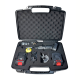 Угловая аккумуляторная шлифмашина FIXTOOL Pomogator BLACKOUT с 2 АКБ 4A 18V  (FIX200WBAT)